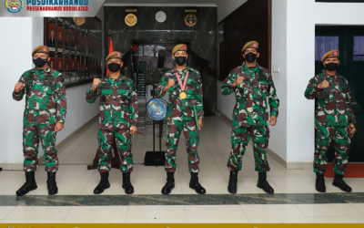 UPACARA PENUTUPAN DIKBA RUDAL STARSTREAK ARHANUD TA 2021