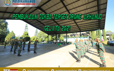 PEMBUKAAN DIKBA TARGET DRONE ARHANUD GEL II TA 2021