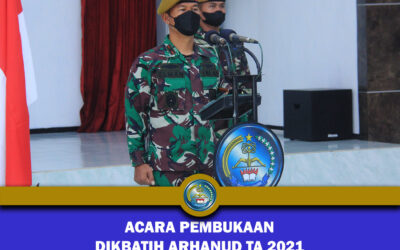 BUKA DIKBATIH THP II ARHANUD TA 2021