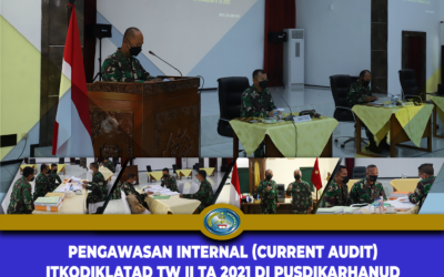 ITPUSSENARHANUD MELAKSANAKAN CURRENT AUDIT DI PUSDIKARHANUD