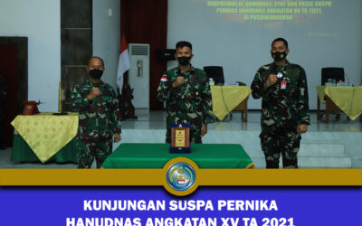 KUNJUNGAN SISWA SUSPA PERNIKA HANUD ANGKATAN XV TA 2021