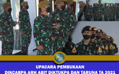 PEMBUKAAN DIKCABPA ARHANUD TA 2021