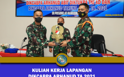 KULIAH KERJA LAPANGAN DIKCABPA ARHANUD TA 2021