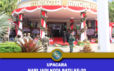 UPACARA HARI JADI KOTA BATU KE-20