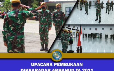 PEMBUKAAN DIKBARADAR ARHANUD TA 2021