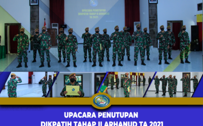 PENUTUPAN DIKPATIH THP II ARHANUD TA 2021