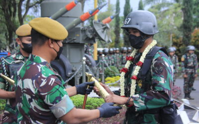 TRADISI PENERIMAAN WARGA BARU KORPS ARHANUD