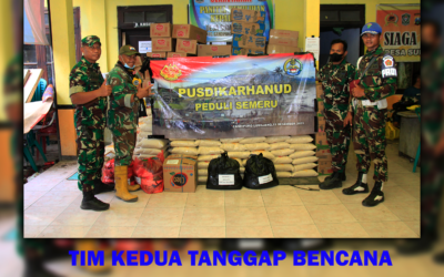 PUSDIKARHANUD PEDULI SEMERU